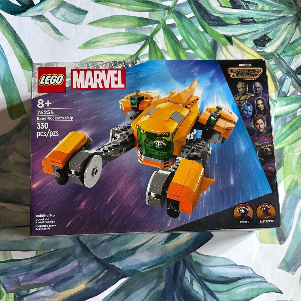 Lego Marvel - Guardians of the Galaxy Baby Rocket’s Ship NWT